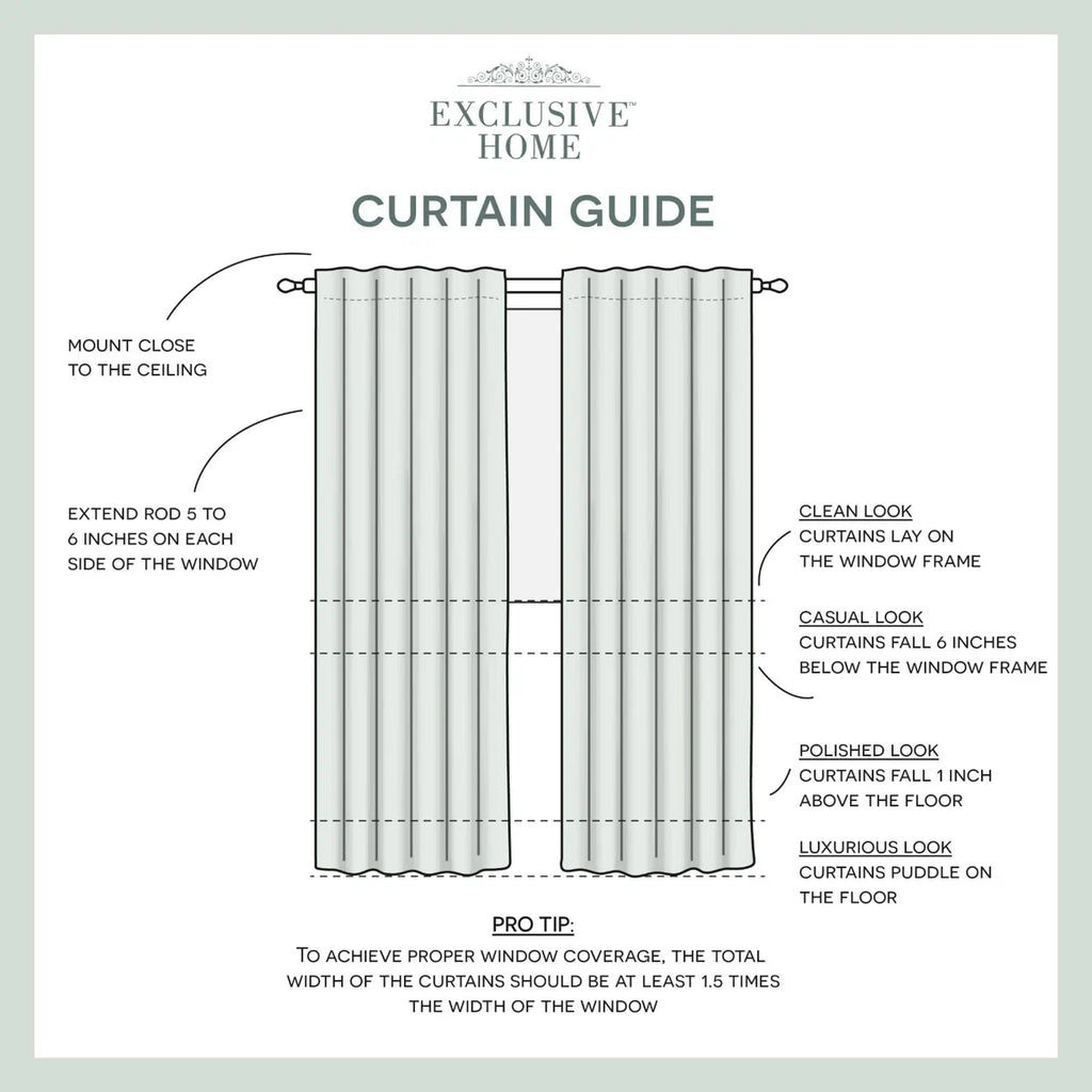 Tremblay Velvet Room Darkening Curtain Pair (Set of 2)